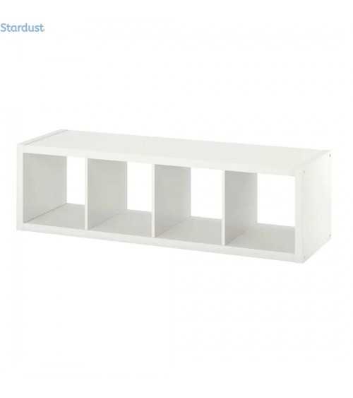 Meuble de rangement et organisateur de stockage Ikea à 16 cubes Blanc